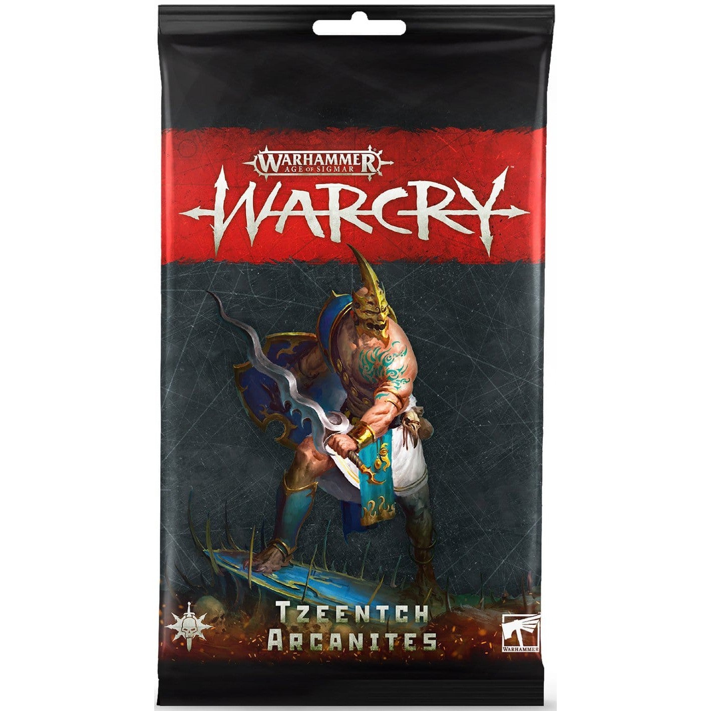 Warcry: Rules Cards - Tzeentch Arcanites ( 111-46-N ) - Used