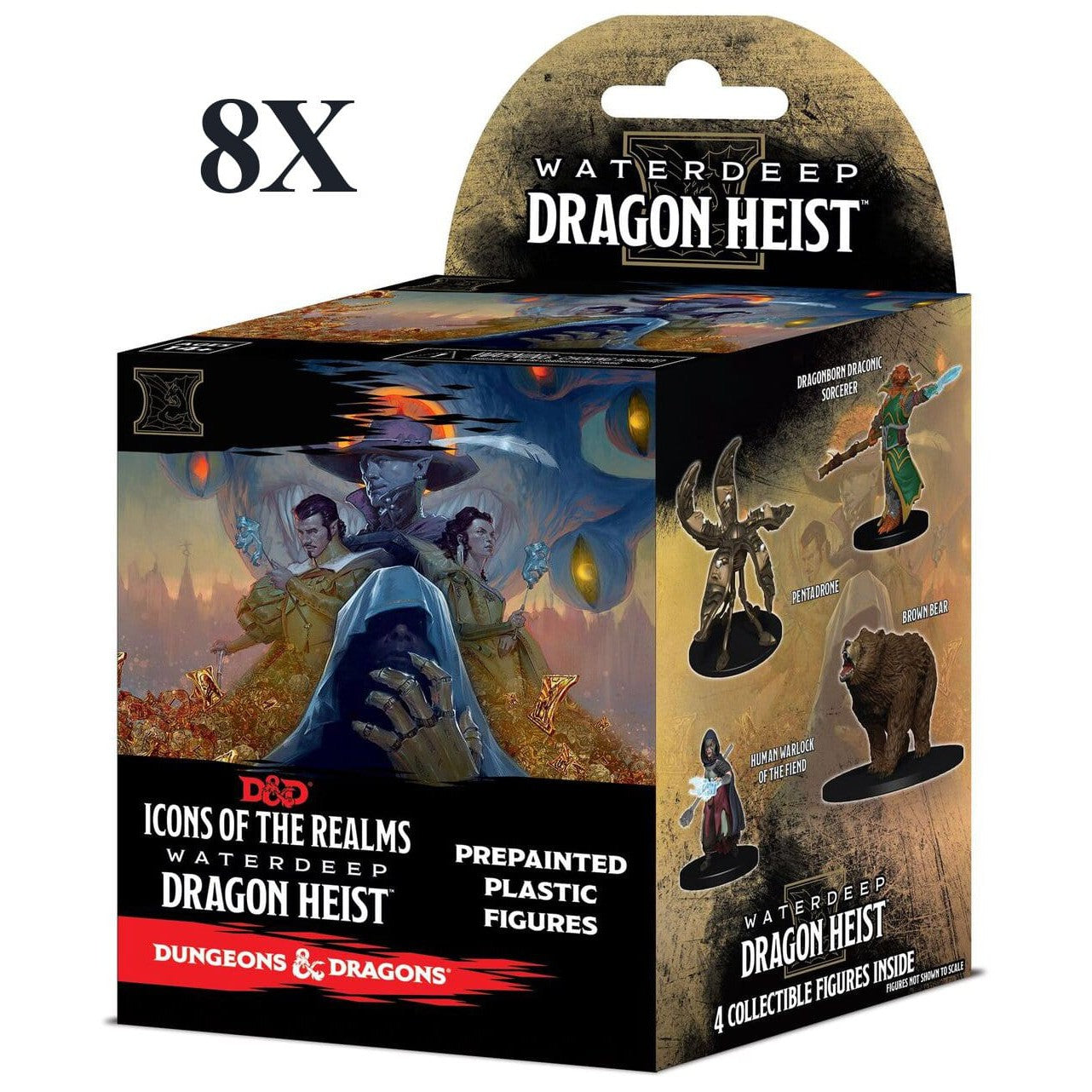 D&D Icons of the Realms: Waterdeep Dragon Heist (Brick of 8) ( 73110 )