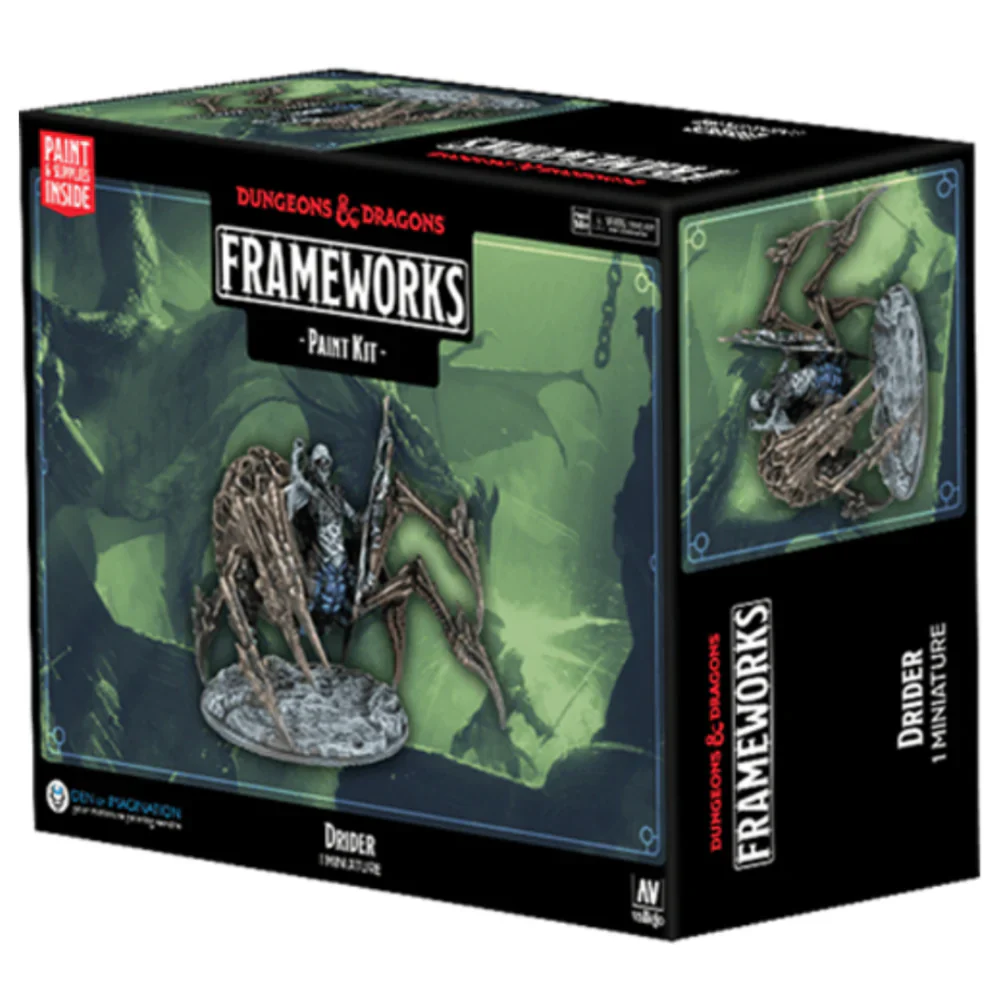 D&D Frameworks Paint Kit - Drider ( 75103 )