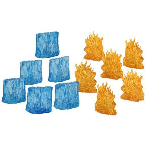 D&D Icons of the Realms: Spell Effects - Wall Of Fire And Wall Of Ice ( 73107 )