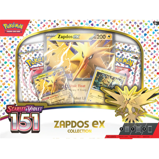 Pokemon Scarlet & Violet 3.5: 151 - Zapdos EX Collection