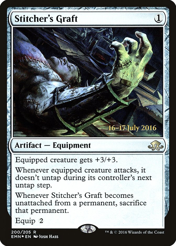 Stitcher's Graft  [Eldritch Moon Prerelease Promos]