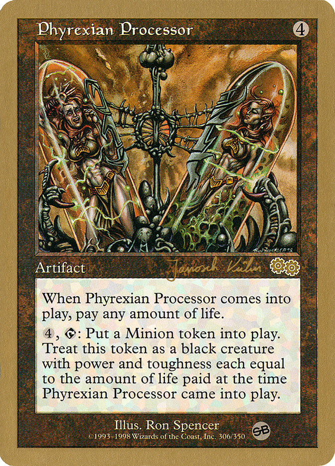 Phyrexian Processor (Janosch Kuhn) (SB) [World Championship Decks 2000]