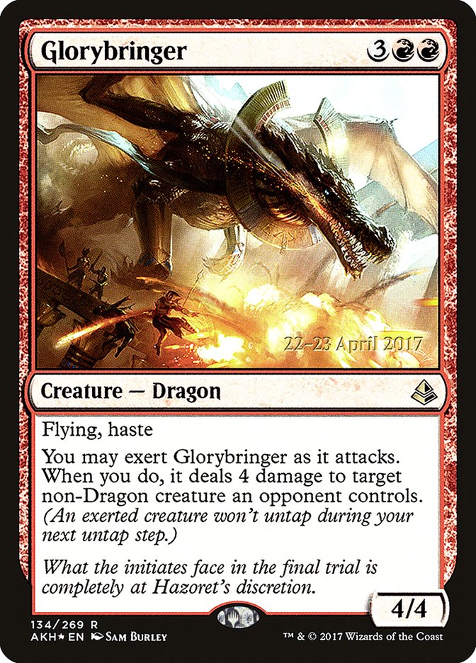 Glorybringer  [Amonkhet Prerelease Promos]