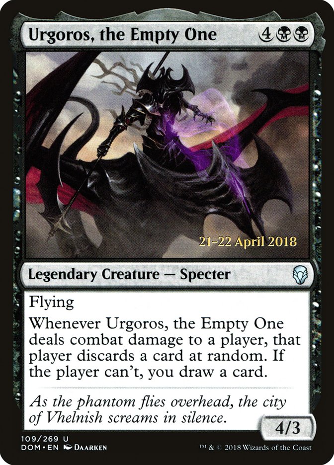 Urgoros, the Empty One  [Dominaria Prerelease Promos]