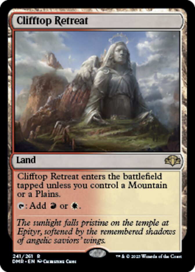 Clifftop Retreat [Dominaria Remastered]