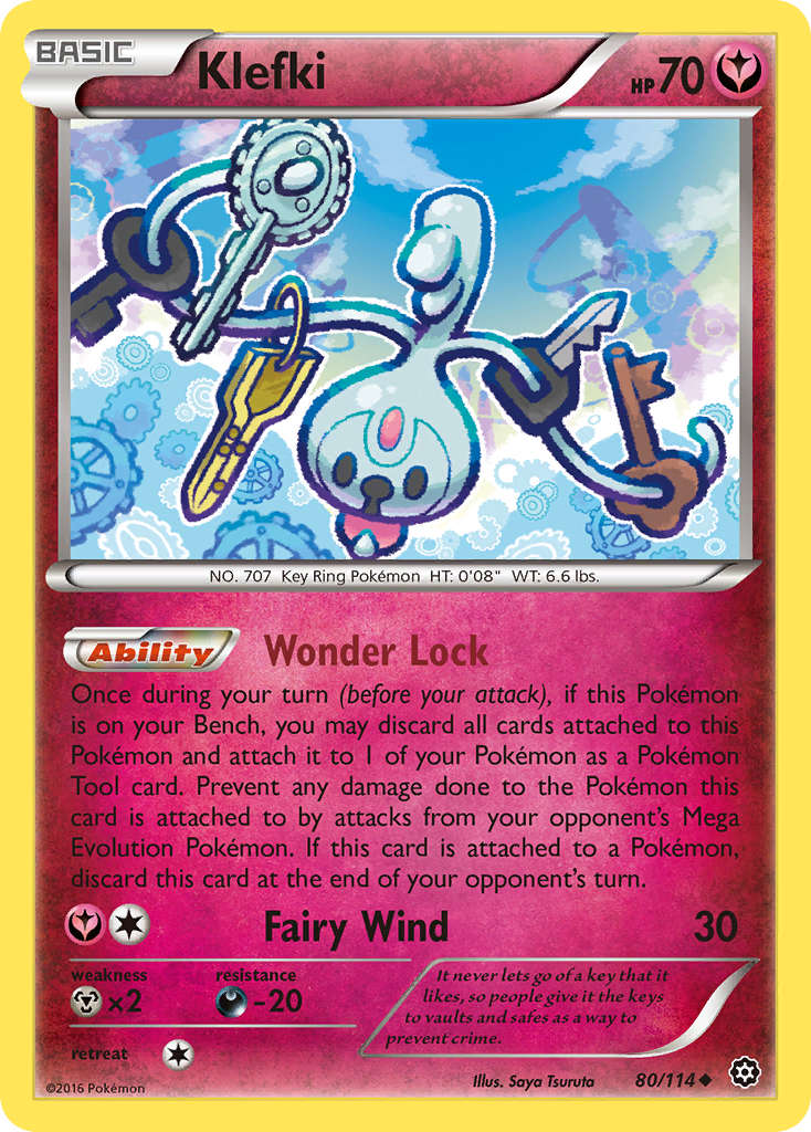 Klefki (80/114) [XY: Steam Siege]