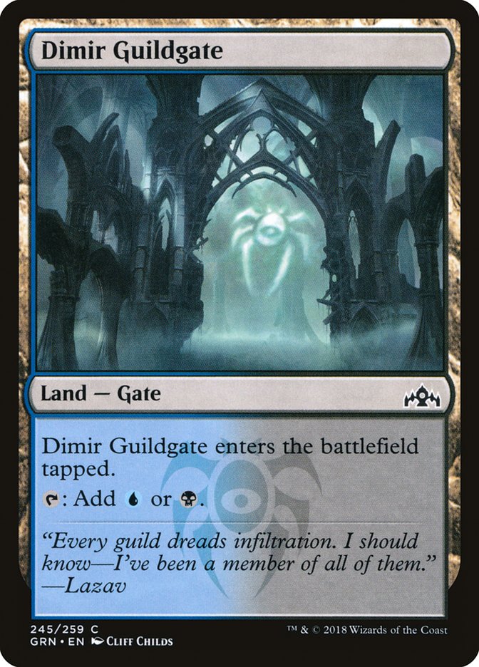 Dimir Guildgate (245/259) [Guilds of Ravnica]