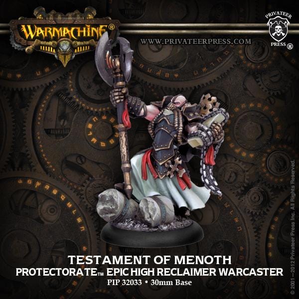 Testament Of Menoth pip32033