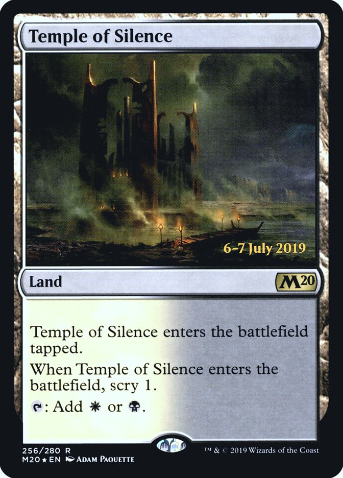 Temple of Silence  [Core Set 2020 Prerelease Promos]