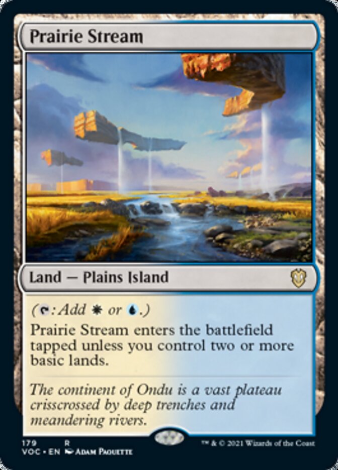 Prairie Stream [Innistrad: Crimson Vow Commander]