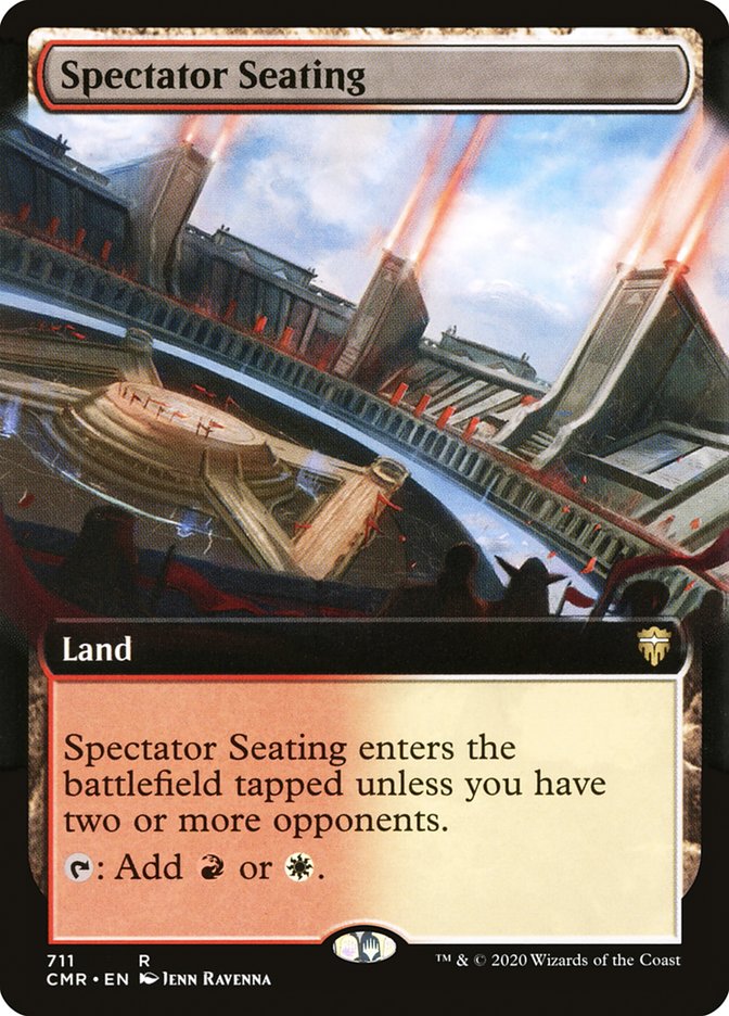 Spectator Seating (Extended) [Commander Legends]