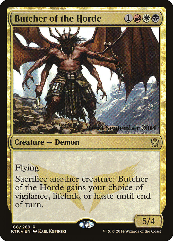 Butcher of the Horde  [Khans of Tarkir Prerelease Promos]