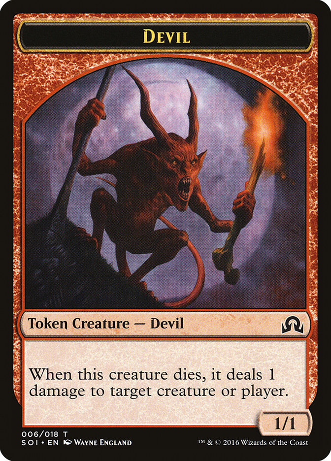 Devil [Shadows over Innistrad Tokens]