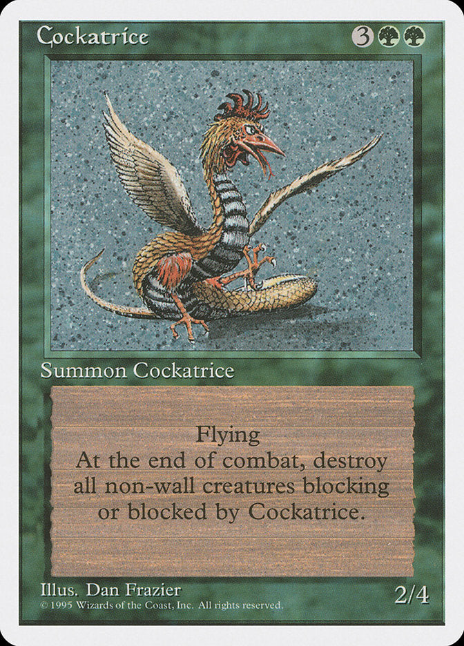 Cockatrice [Fourth Edition]