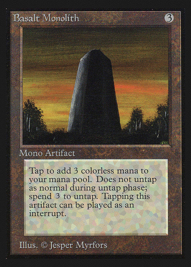 Basalt Monolith (CE) [Collectors’ Edition]