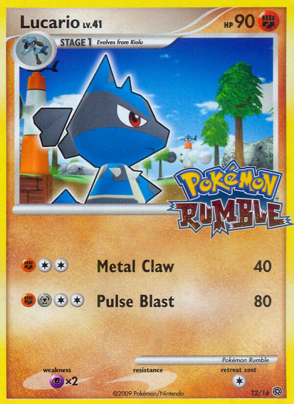 Lucario (12/16) [Pokémon Rumble]