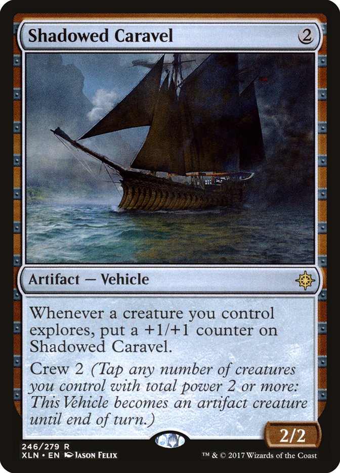 Shadowed Caravel [Ixalan]