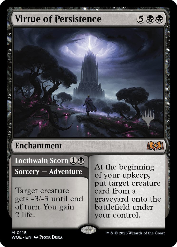 Virtue of Persistence (Promo Pack) [Wilds of Eldraine Promos]