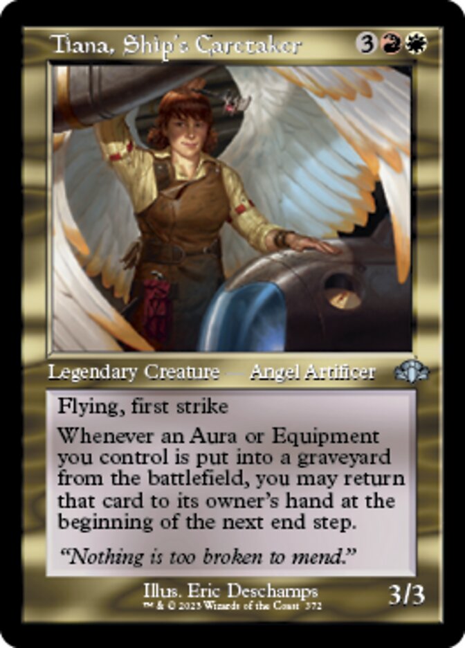 Tiana, Ship's Caretaker (Retro) [Dominaria Remastered]