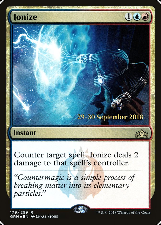 Ionize  [Guilds of Ravnica Prerelease Promos]