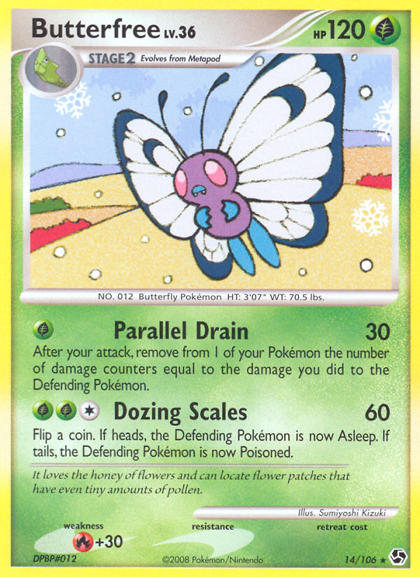 Butterfree (14/106) [Diamond & Pearl: Great Encounters]