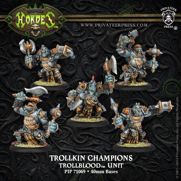 Trollkin Champions (Plastic) - pip71069 - Used