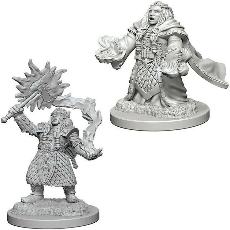 D&D Unpainted Minis - Dwarf Female Cleric ( 72625 )