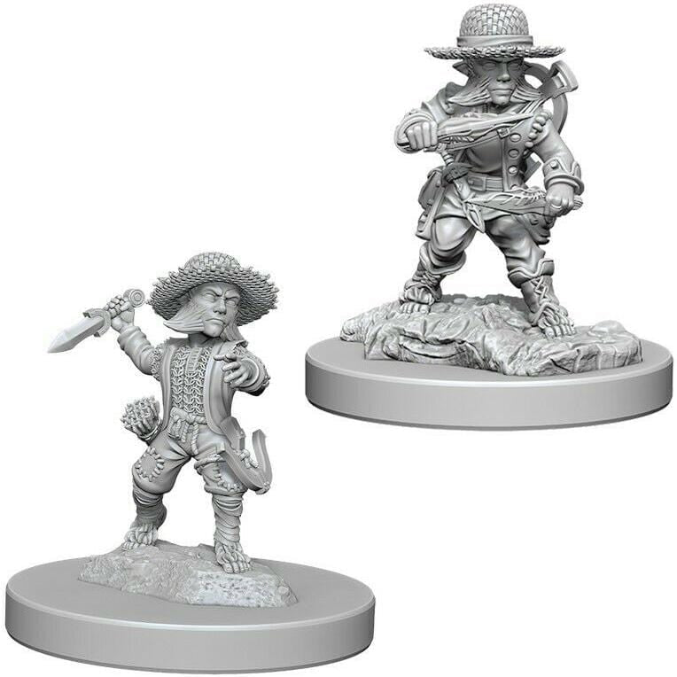 Pathfinder Unpainted Minis - Halfling Male Rogue ( 73407 )