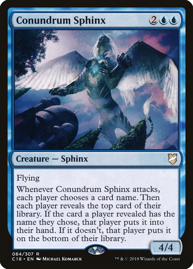 Conundrum Sphinx [Commander 2018]