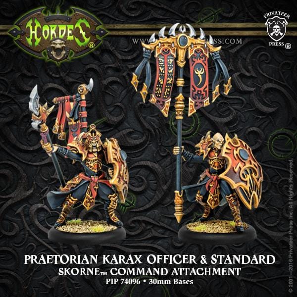 Praetorian Karax Commander & Standard - pip74096 - Used