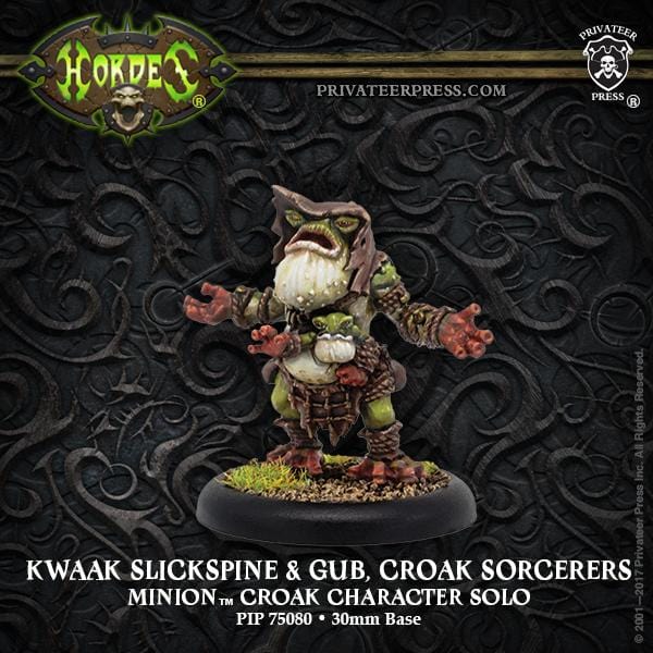 Kwaak, Gub, Croak Sorcerers - pip75080