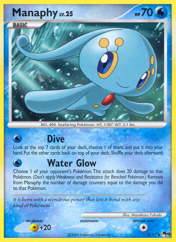 Manaphy (2/17) [POP Series 9]