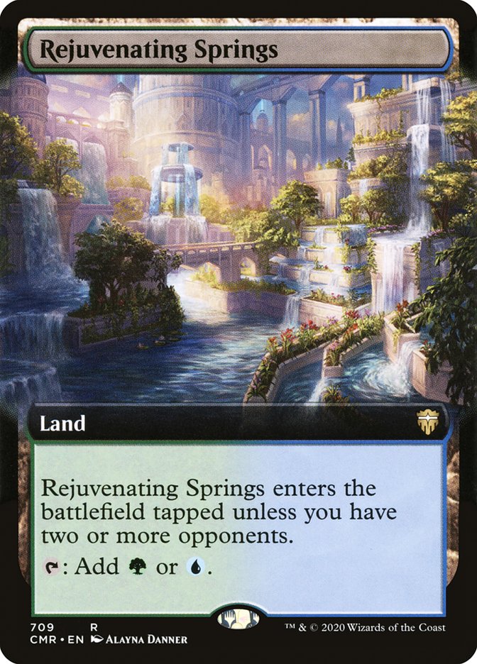 Rejuvenating Springs (Extended) [Commander Legends]