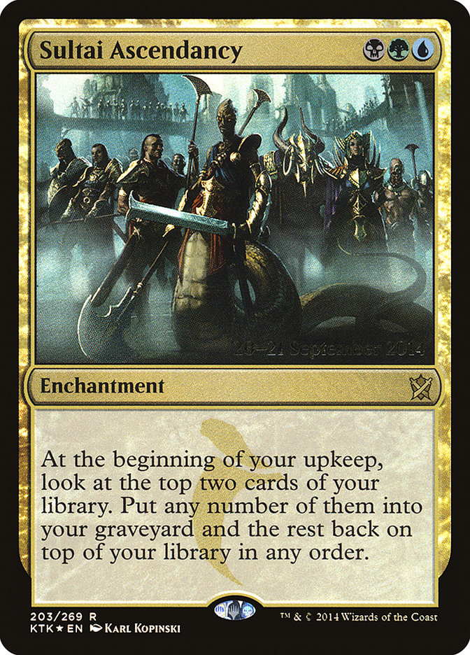 Sultai Ascendancy  [Khans of Tarkir Prerelease Promos]