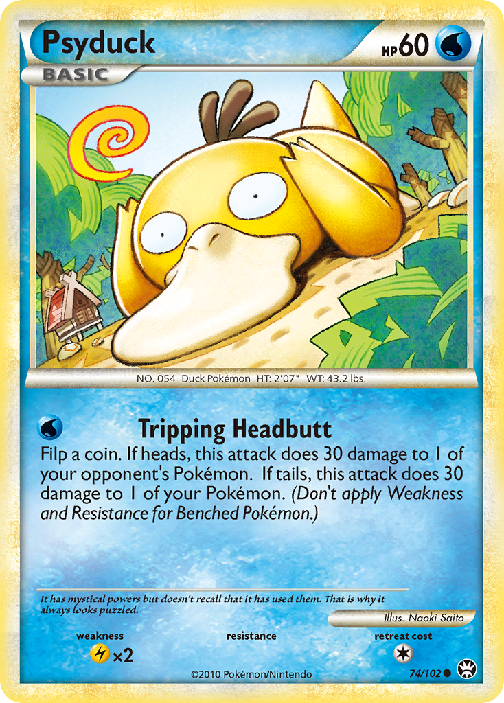 Psyduck (74/102) [HeartGold & SoulSilver: Triumphant]