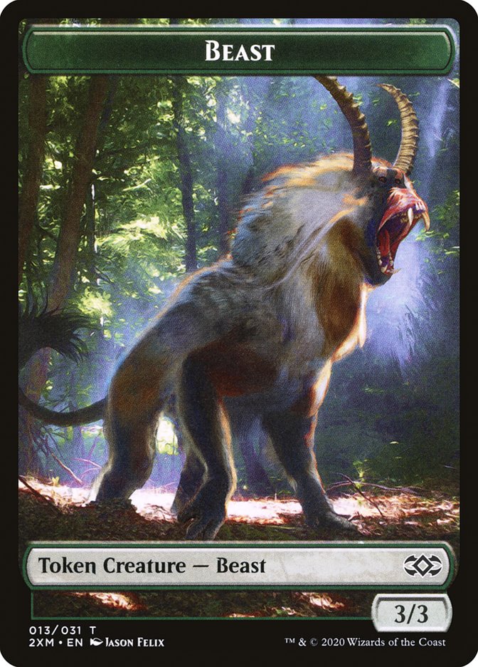 Beast Token [Double Masters]