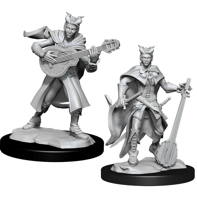 D&D Unpainted Minis - Tiefling Female Bard ( 90226 )