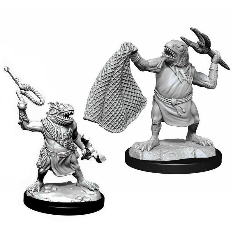 D&D Unpainted Minis - Kuo-Toa & Kuo-Toa Whip ( 90246 )