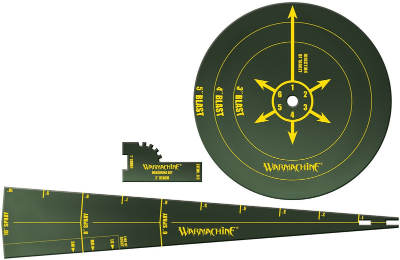 WARMACHINE Template Set - pip91034 - Used