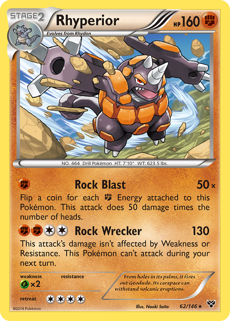 Rhyperior (62/146) [XY: Base Set]