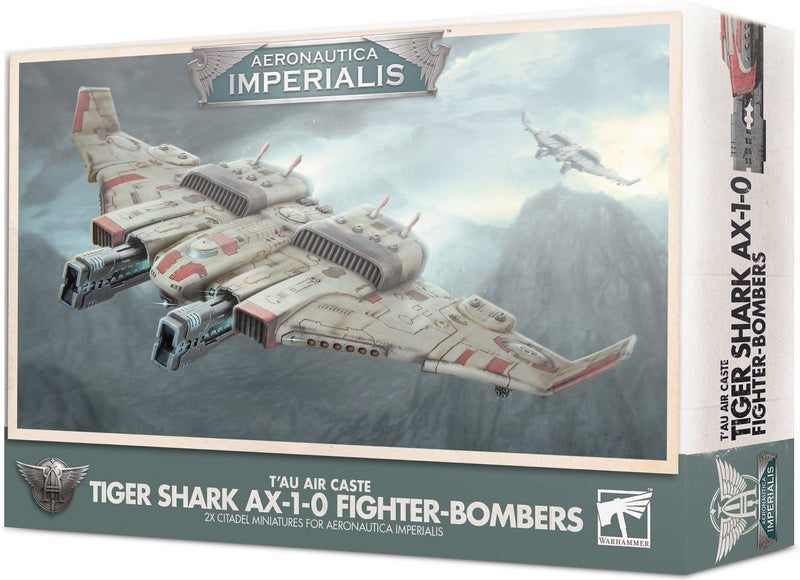 Aeronautica Imperialis: Tau Air Caste Tiger Shark AX-1-0 Fighter-Bomber ( 500-33 ) - Used