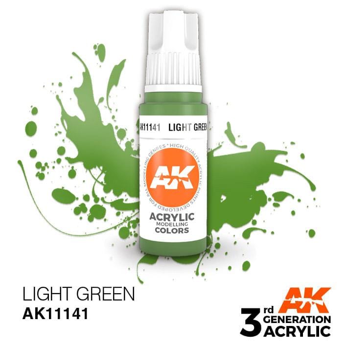 AK Acrylic 3G - Light Green ( AK11141 )