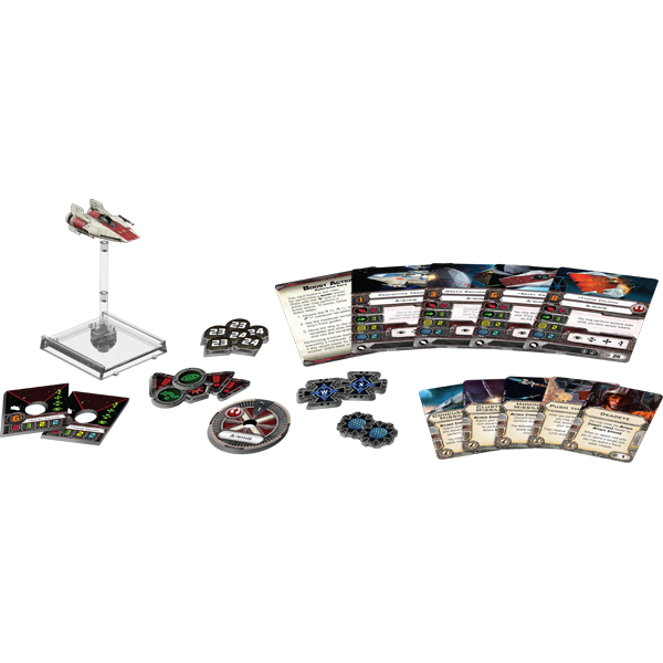 V1 Star Wars X-Wing - A-Wing Expansion Pack ( SWX08 ) - Used