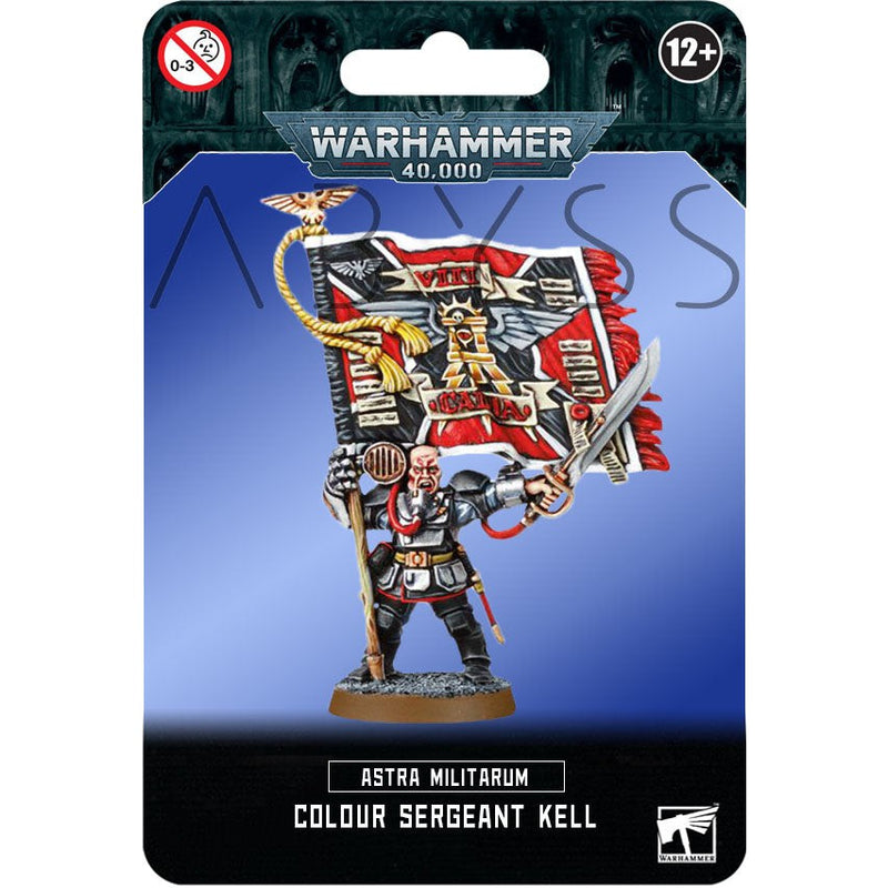 Astra Militarum Colour Sergeant Kell ( 47-62-N ) - Used