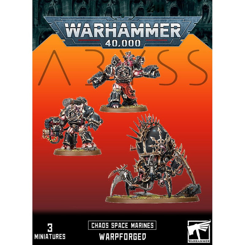 Chaos Space Marines Warpforged: Venomcrawler and Obliterators ( 43-95 )