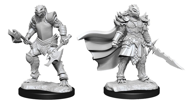 D&D Unpainted Minis - Dragonborn Fighter Female ( 90302 )