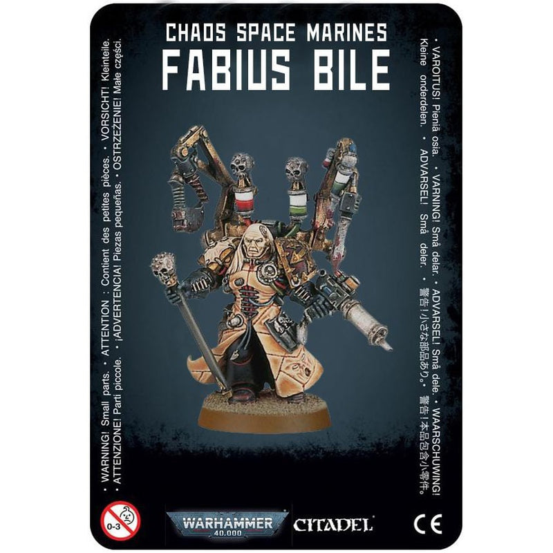 Chaos Space Marines Fabius Bile ( 43-73-R ) - Used