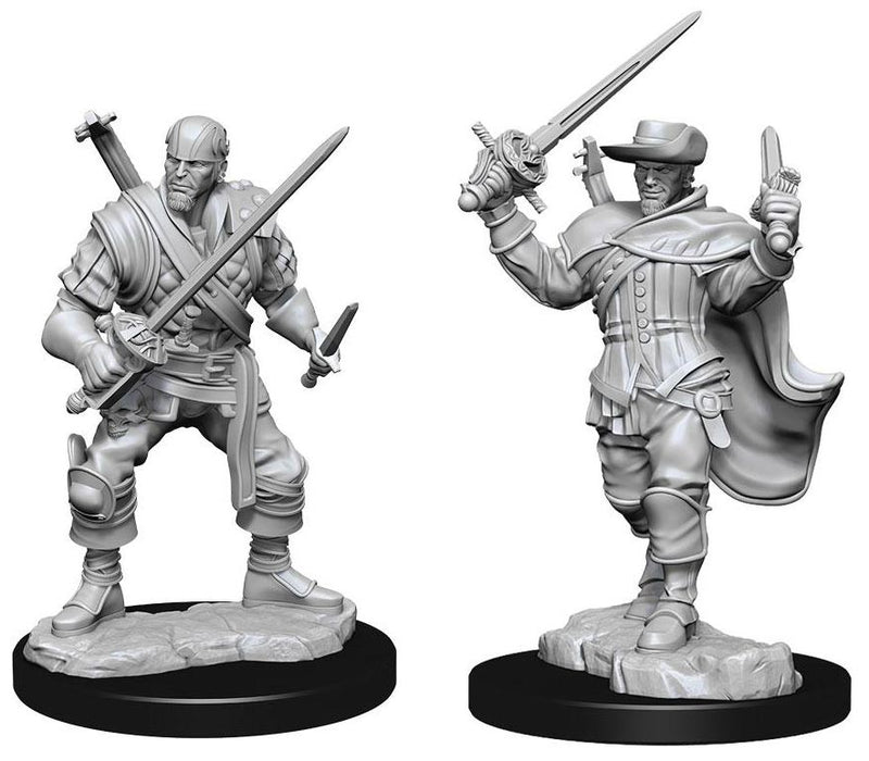 D&D Unpainted Minis - Human Bard Male ( 90306 )