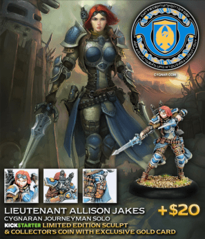 Lieutenant Allison Jakes (KS Edition) - pip31104-KS - Used